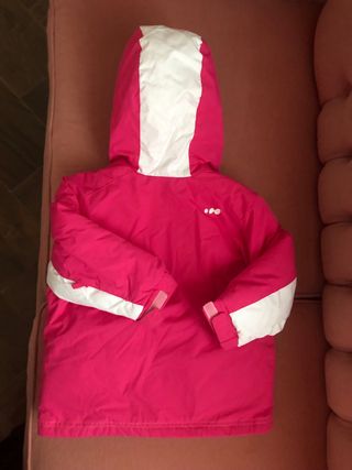 Tuta sci Wed’ze bimba rosa piu’guanti