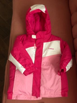 Tuta sci Wed’ze bimba rosa piu’guanti