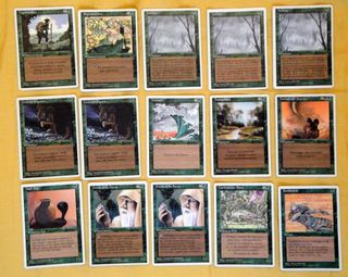 Carte Adunanza: verdi (Magic The Gathering)