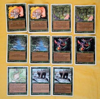 Carte Adunanza: verdi (Magic The Gathering)