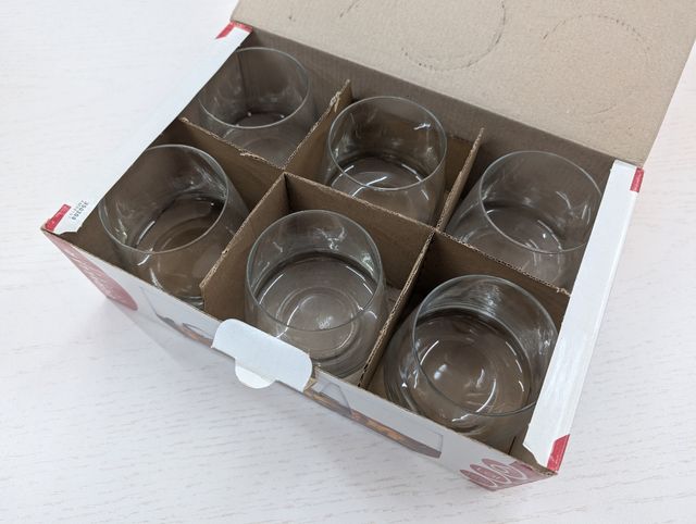 Set 6 bicchieri acqua