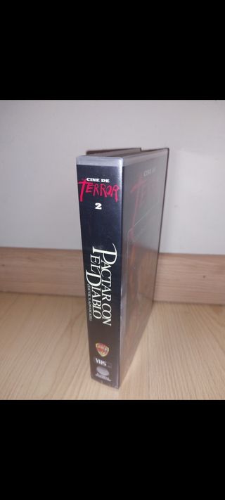 VHS - Pactar con el diablo - PELÍCULA CINE TERROR