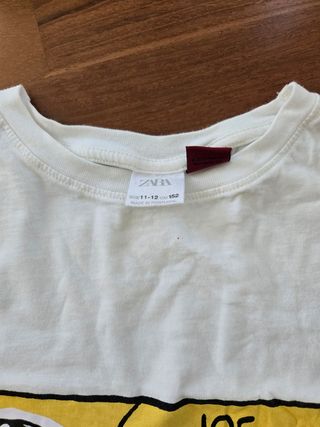 Camiseta Zara Snoopy talla 11-12