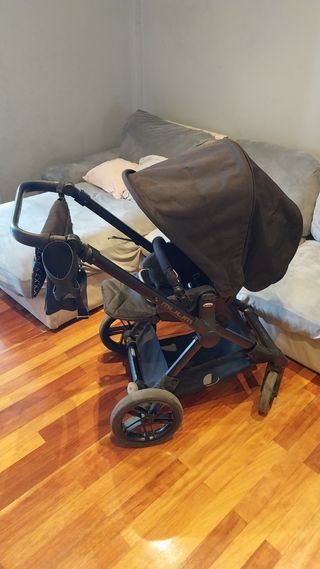 Coche Jane: capazo, portabebés, silla+base coche