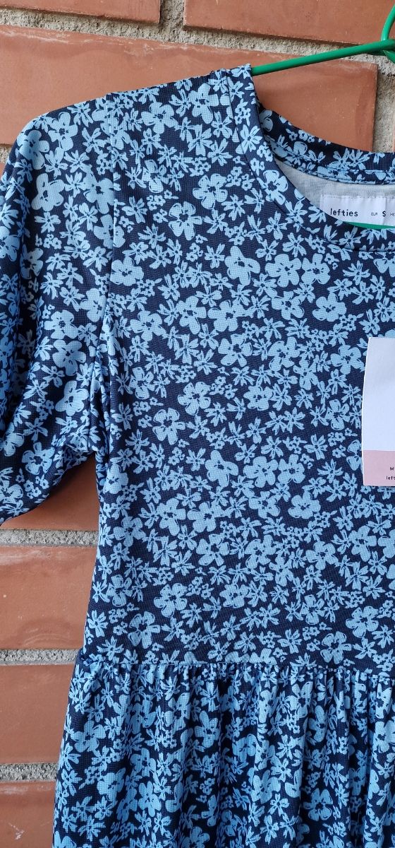 Vestido flores talla S