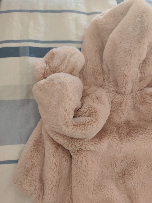 Abrigo bebé niña (6-9 meses). Reversible