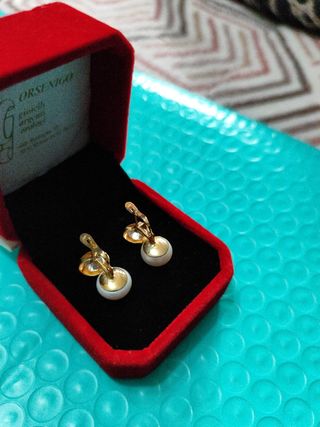 Pendientes de oro 18k 