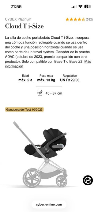 Cloud Z2 i-Size. Seggiolino auto Cybex