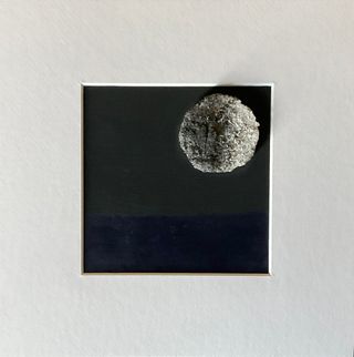 “Dillo alla luna” acrilico e tecnica mista