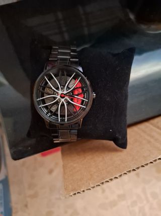 Reloj deportivo - Negro y Rojo