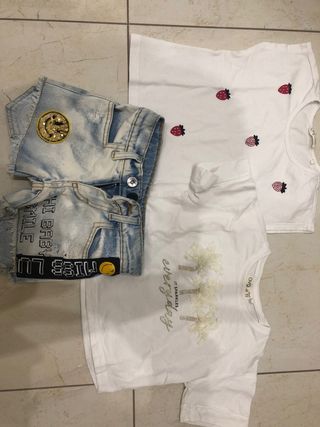 Completo tre pezzi bambina 
