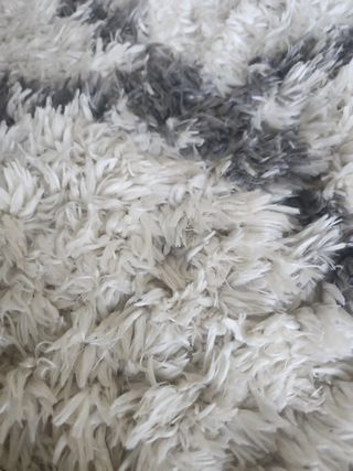Alfombra Bereber Samira - Gris y Blanca