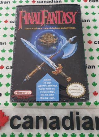Final Fantasy para NES (USA)
