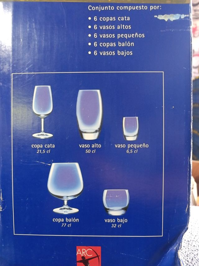 Cristalería ARC International - 30 piezas