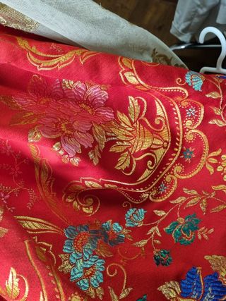 Traje de fallera rojo