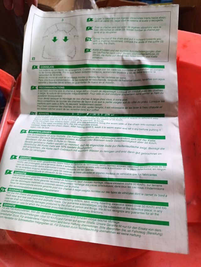 Cadenas Nieve Aro Flexible