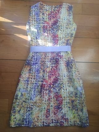 Vestido Carolina Herrera multicolor