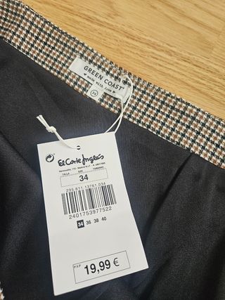 Minifalda de cuadros