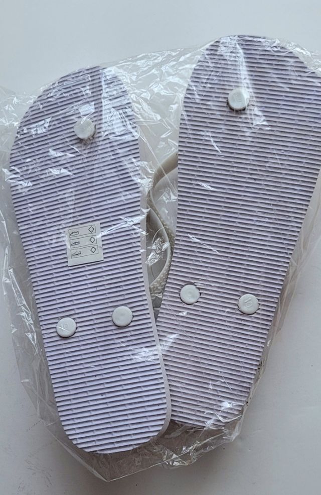 Liga de novia y chanclas NUEVAS