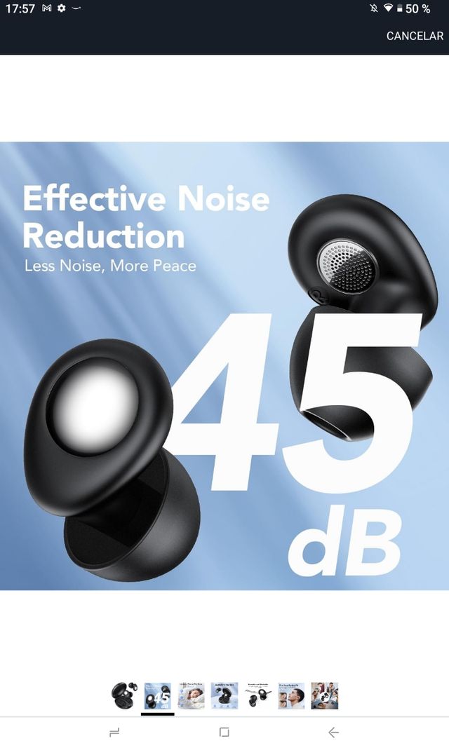 Tapones oídos dormir - Antiruido