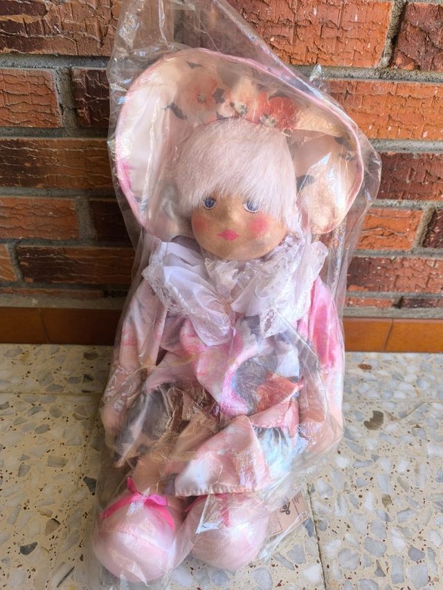 Muñeca Trapo Retro 58cm - Nueva
