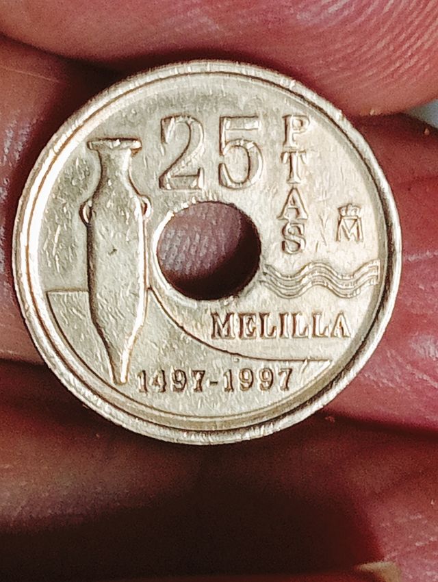 Monedas 5 Ptas Murcia & España 1999