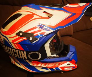 Casco Enduro/Cross/Quad fibra carbono