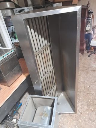 CAMPANA EXTRACTORA 2M 4 FILTROS 