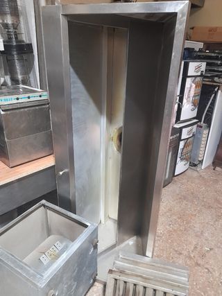 CAMPANA EXTRACTORA 2M 4 FILTROS 