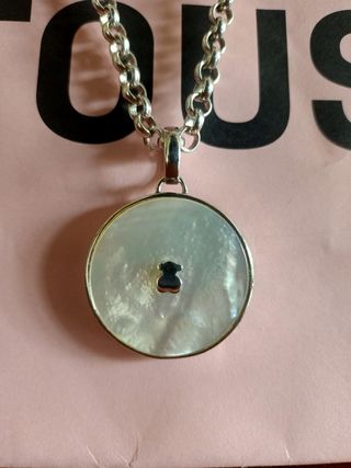 Collar Tous Yuan plata y nácar