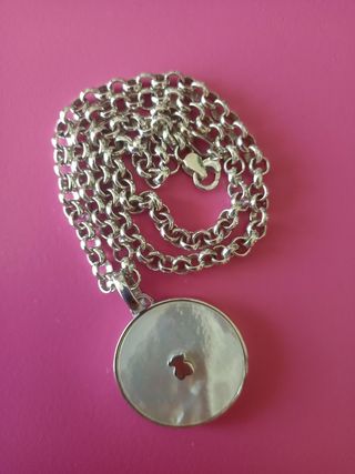 Collar Tous Yuan plata y nácar