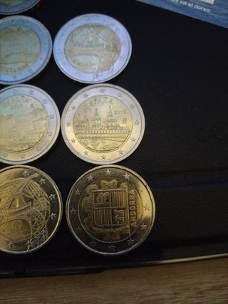 12 Monedas 2 Euros - Colección