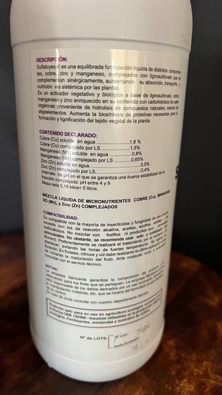 SULFATOYES-K PARA MANTENER PERFECTO TU BONSAI