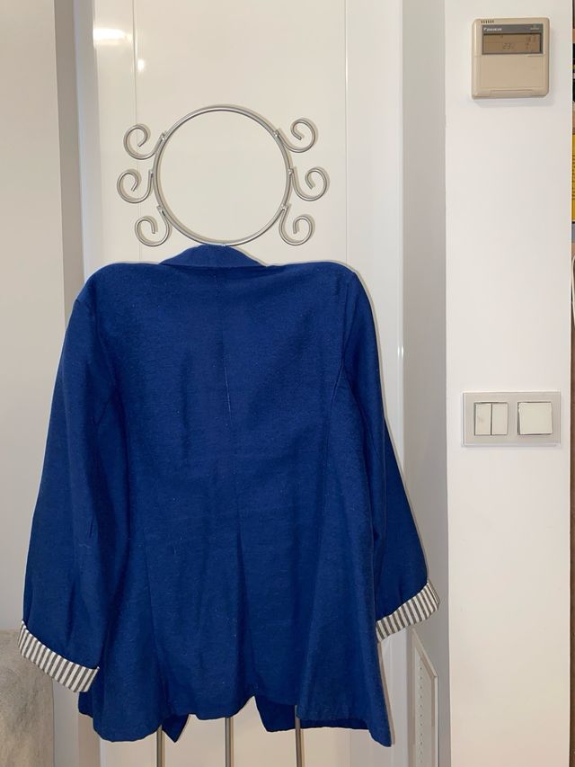 Americana azul talla L