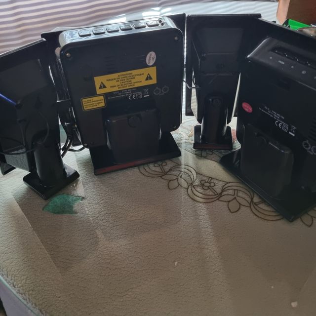 Mini reproductor CD y Marco de fotos digital