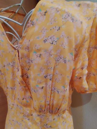 Blusa vintage flores años 80