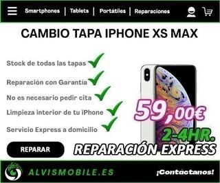 🧑‍🔧Cambio tapa trasera iPhone XS Max📱
