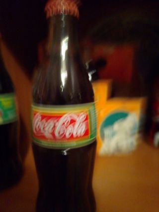 Bottiglie coca cola anno 2000