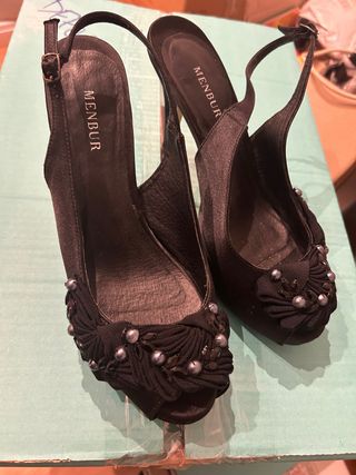 Zapatos de fiesta negros