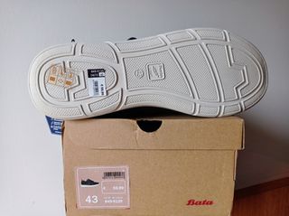 Sneakers in Tessuto Bata Light Uomo 43 Nuove