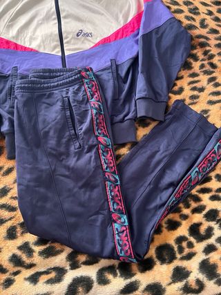 Conjunto completo chándal Asics vintage 80s 90s