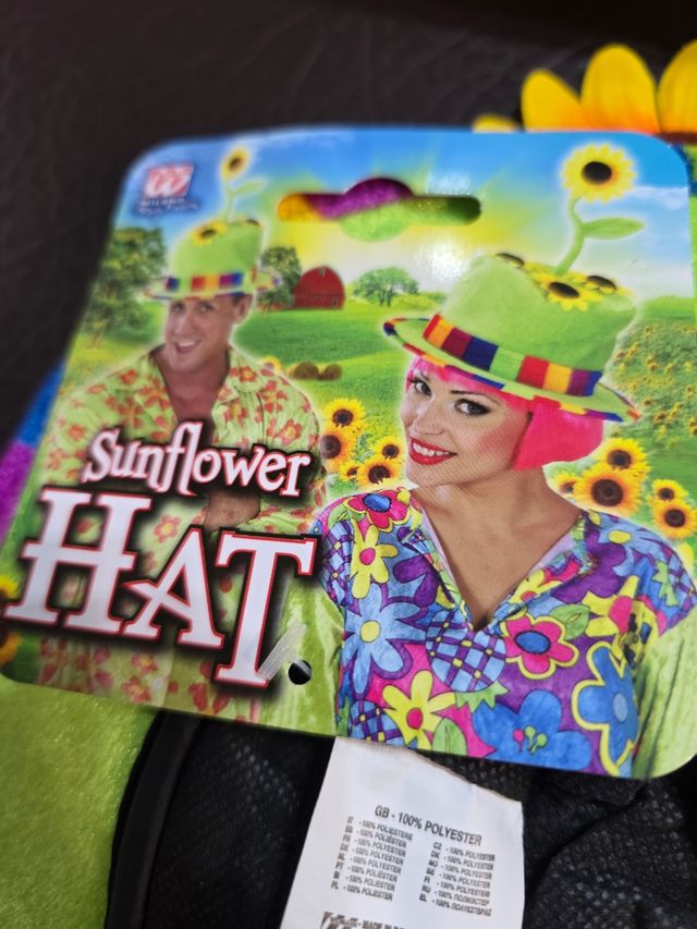 Sombrero girasol - Disfraz