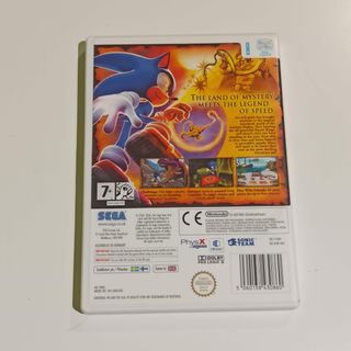 Juego Sonic and The Secret rings wii
