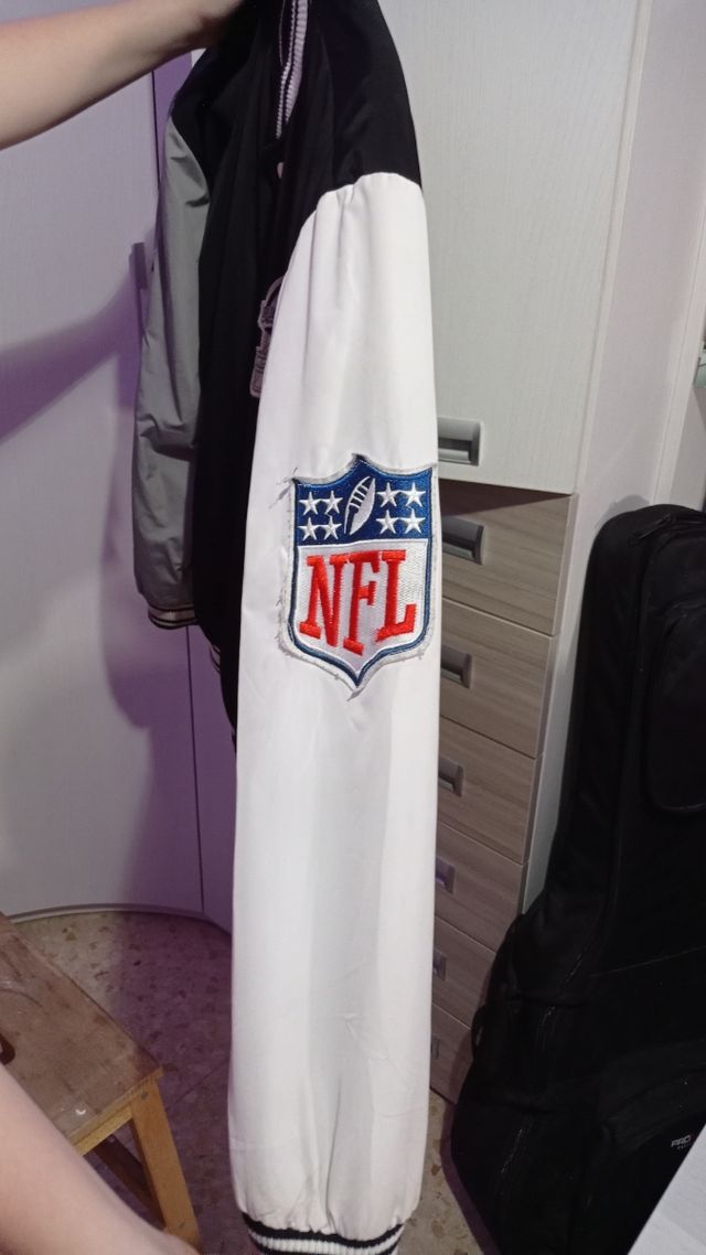 Cazadora beisbol NFL Raiders Bershka