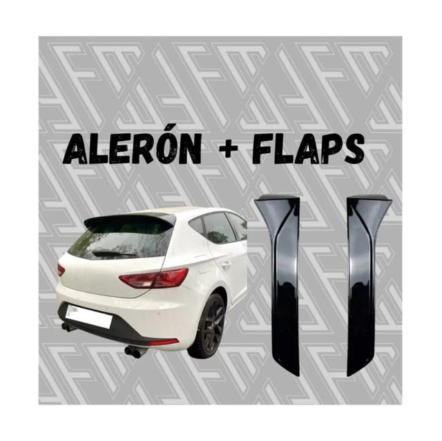 Alerón Seat León MK3 + Flaps.
