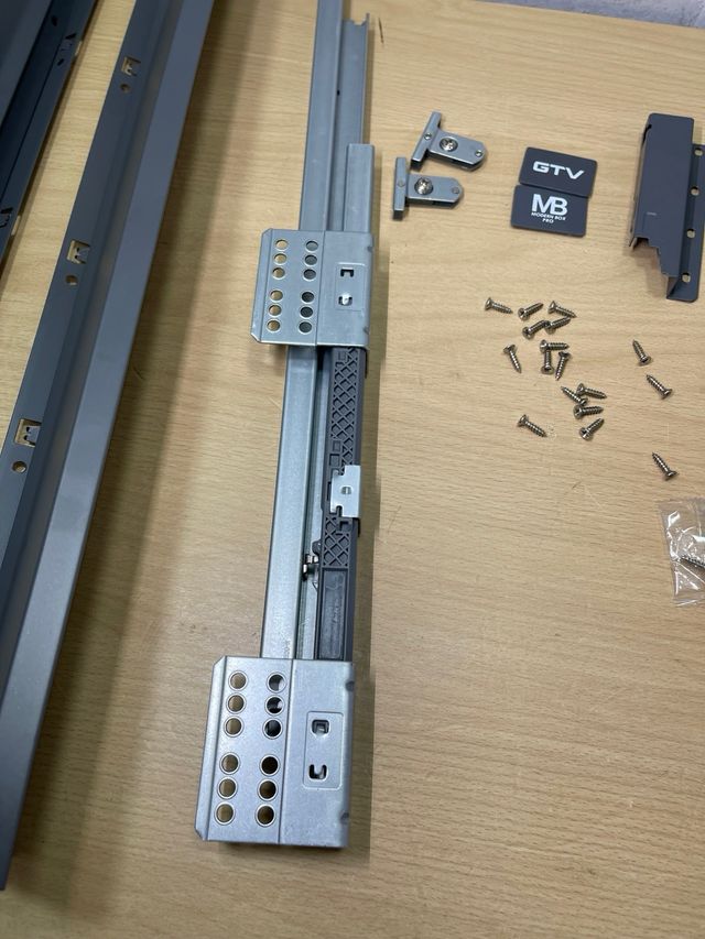 Guias correderas para cajones