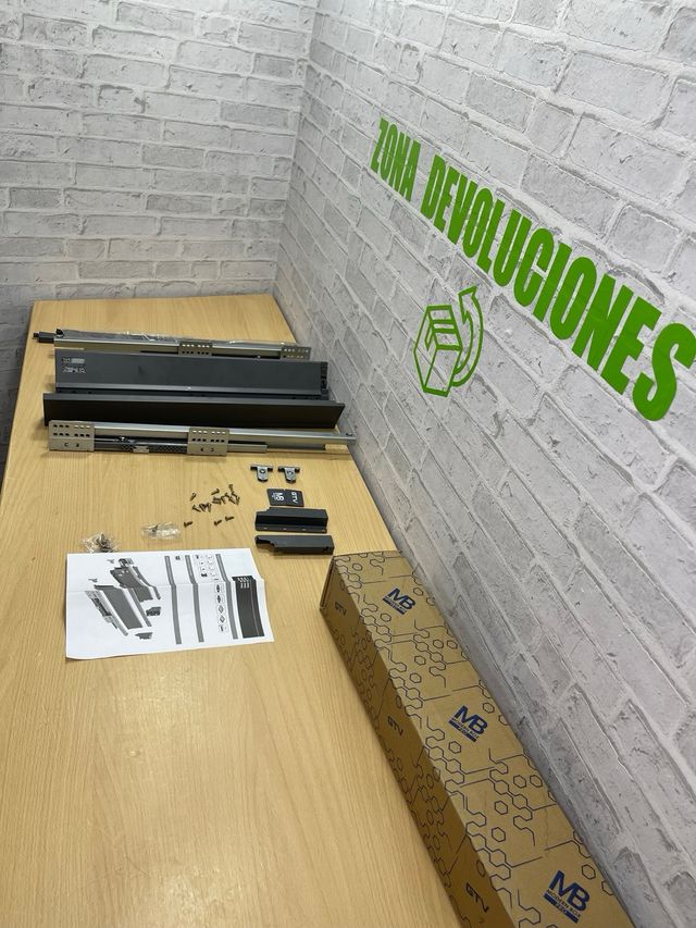 Guias correderas para cajones