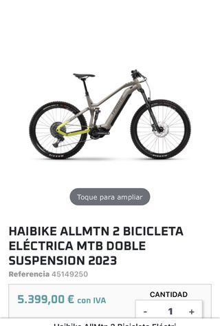 Haibike  bici electrica