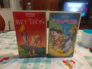 Películas rey león y libro de la selva