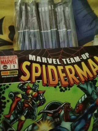 lote marvel team spiderman